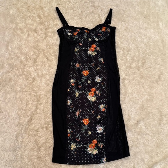 Dolce & Gabbana Floral and Lace Bustier Dress - Size 10 - Picture 3 of 8
